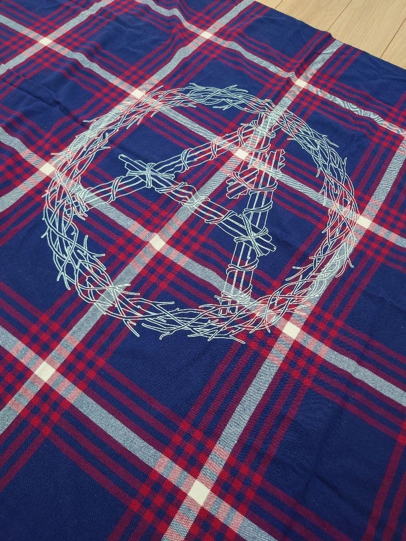 マウンテンリサーチ 大判チェックストール ショール ブランケット 14AW