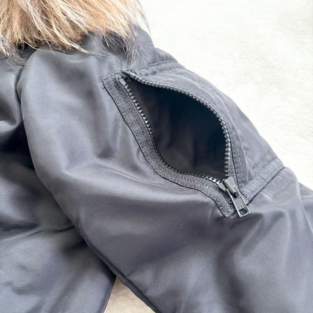 【美品】23区 LIMONTA ライナー付き　モッズコート　黒　大きめサイズ