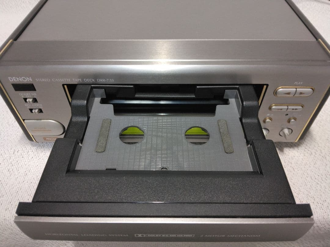 DENON カセットデッキ　DRR-7.5S