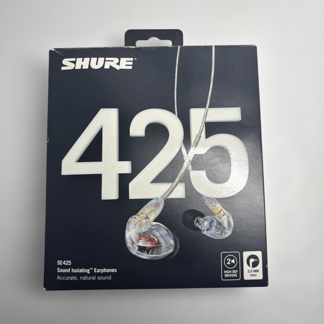 SHURE SE425 一部テープ補修あり