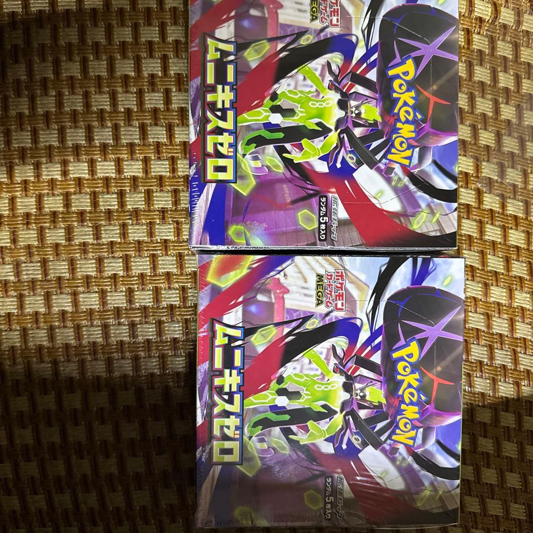 新品 未開封 シュリンク付き ポケモンカードゲーム ムニキスゼロ 2box