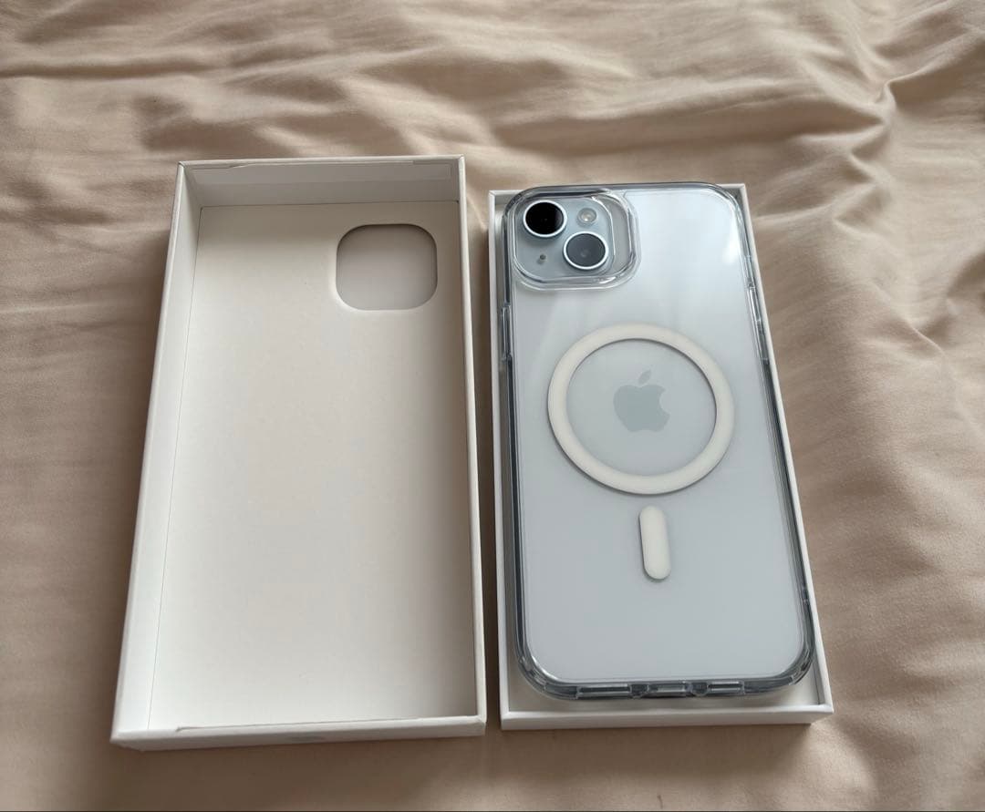 美品　Apple iPhone 15 Plus ブルー 128GB