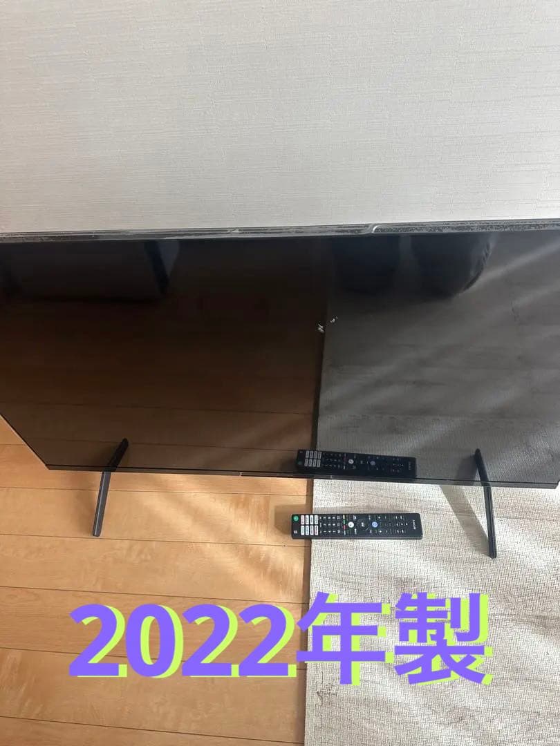 SONY 43V型 4K 液晶テレビ BRAVIA KJ-43X80K アプリ○