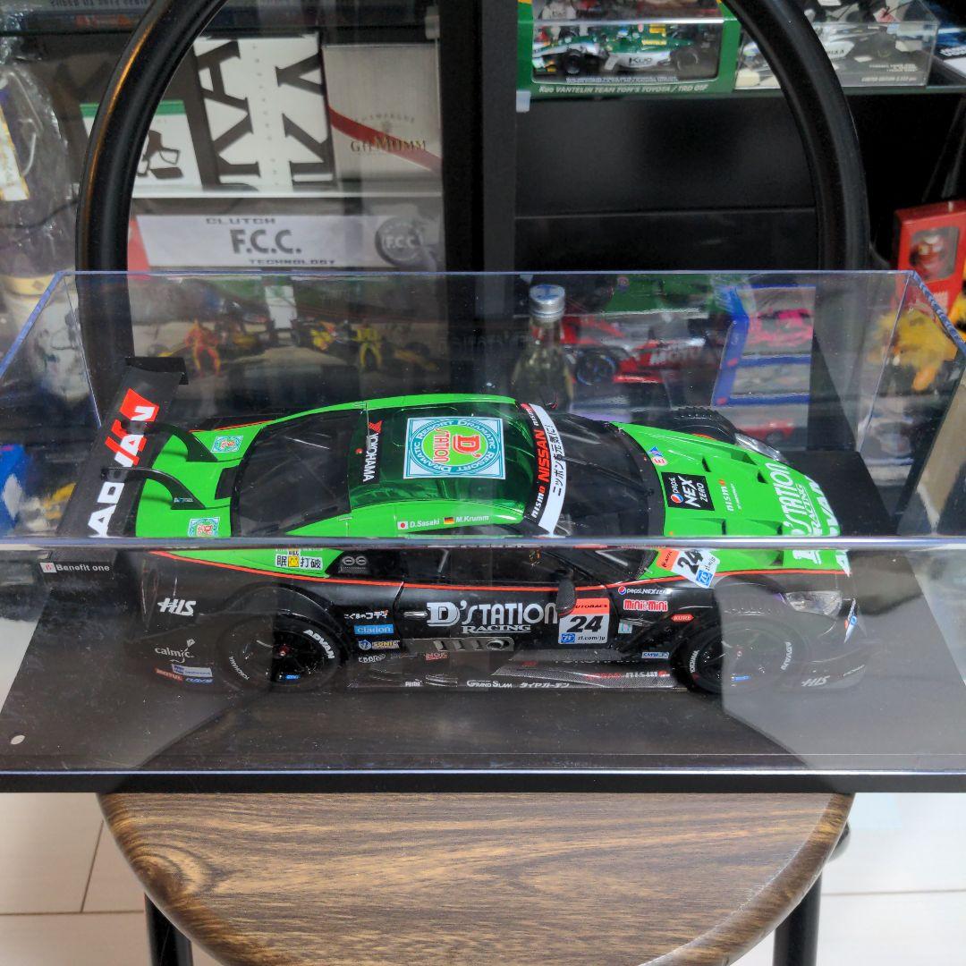 s*u様 エブロ 1/18 D'STATION ADVAN GT-R GT500