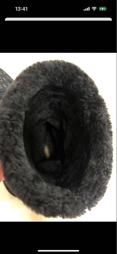 【あんしん鑑定】【美品】ルイヴィトン ムートンブーツ サイズ37