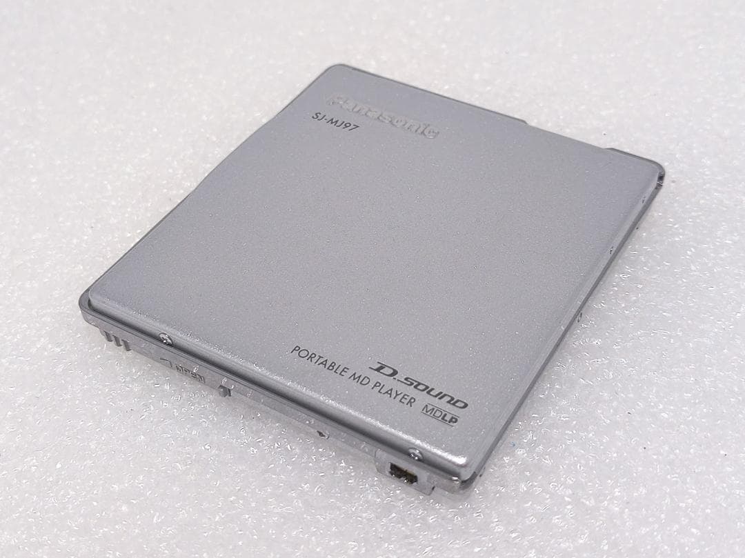 【動作OK】パナソニック ポータブルMDプレーヤー SJ-MJ97 スタンド付