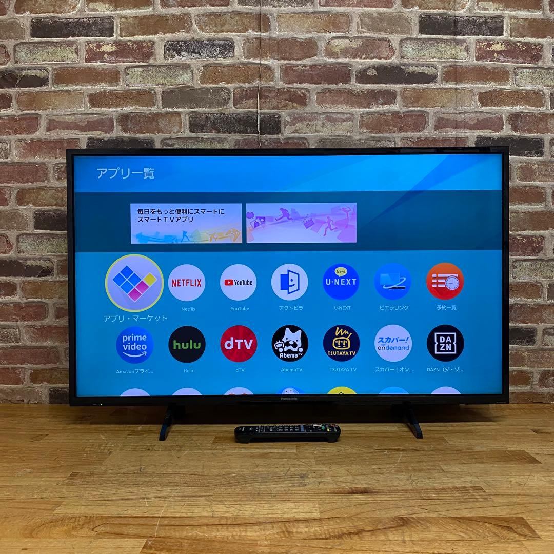 パナソニック 43V型 4K 液晶テレビ スマートビエラ TH-43GX755