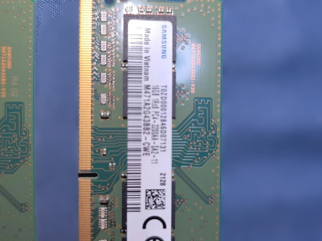 ①中古D SAMSUNG M471A2G43BB2-CWE DDR4-3200