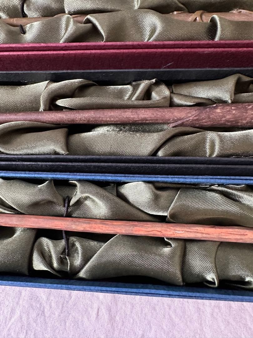 【希少】ハリーポッター 杖 3本セット スタンド付 ロン・ウィーズリー