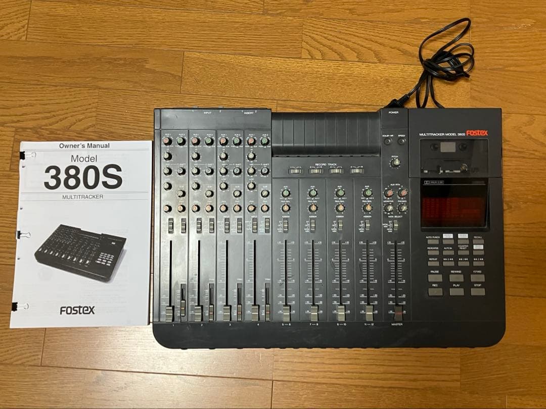 fostex 380s カセットMTR 整備品　マルチトラックレコーダー