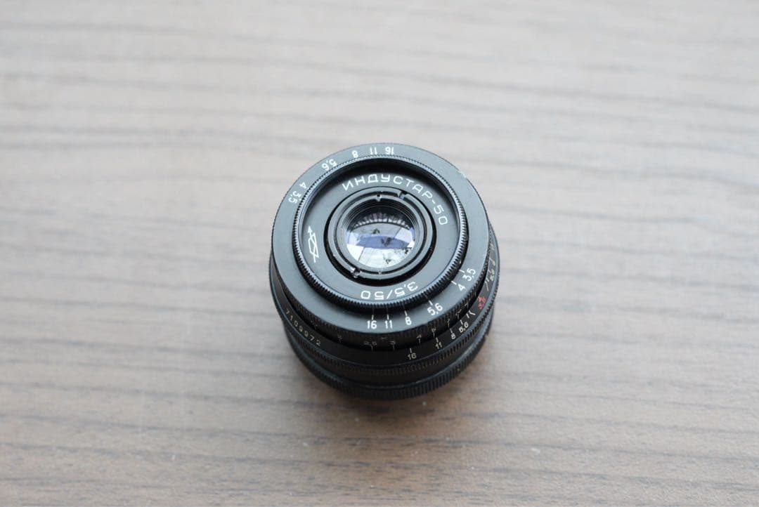 Industar-50 50mm f3.5 ブラック ライカLマウント L39
