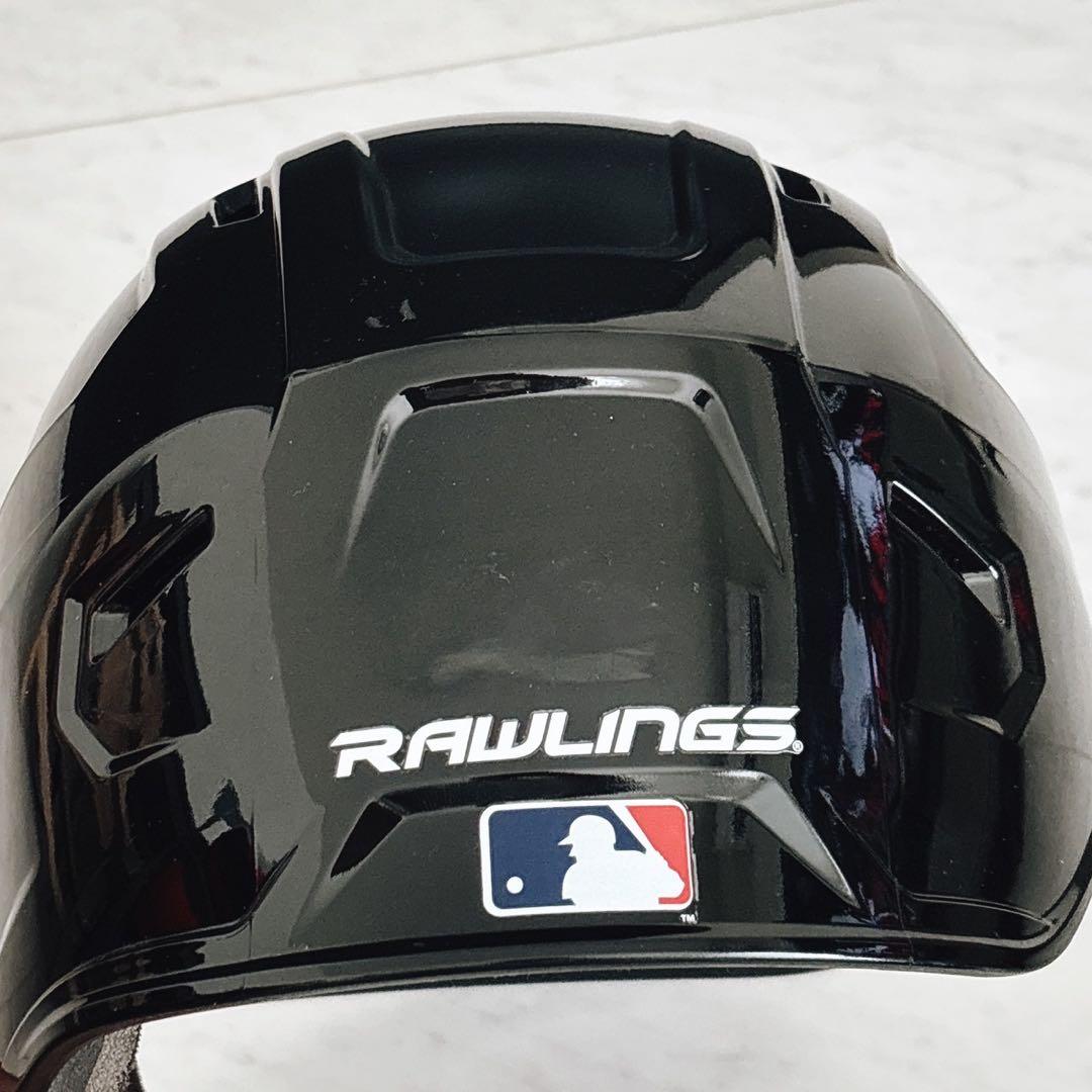 極美品 RAWLINGS ローリング 野球 ヘルメット 右打者用 硬式 片耳