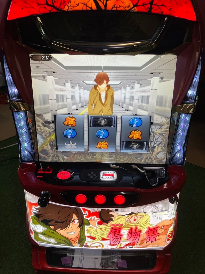 田中　無段階ボリューム　スロット　傷物語　始マリノ刻　実機