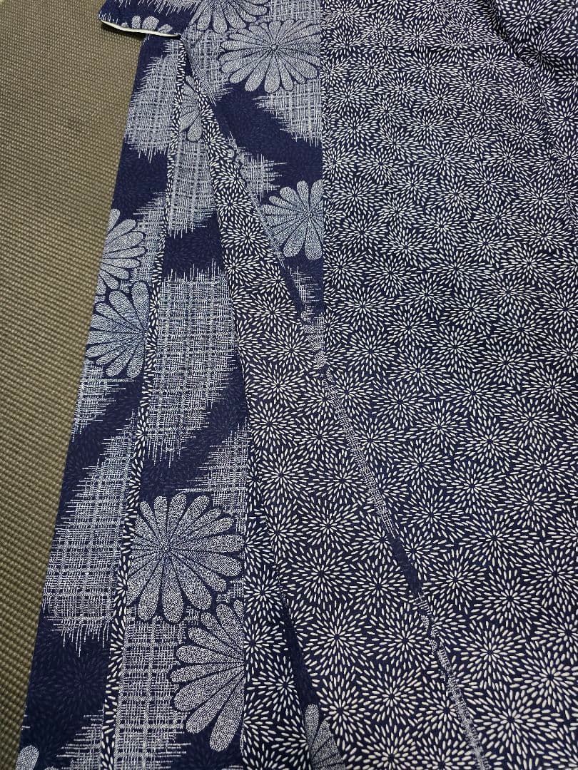 【オトナの浴衣×半巾帯セット】