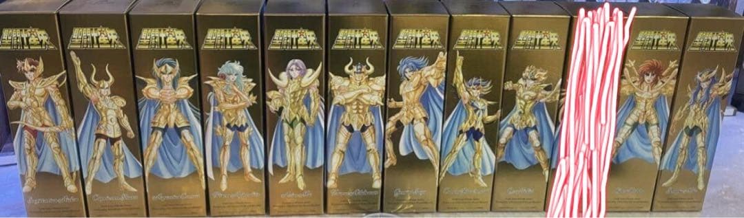 聖闘士星矢 ゴールドセイント ウイスキー11本セット