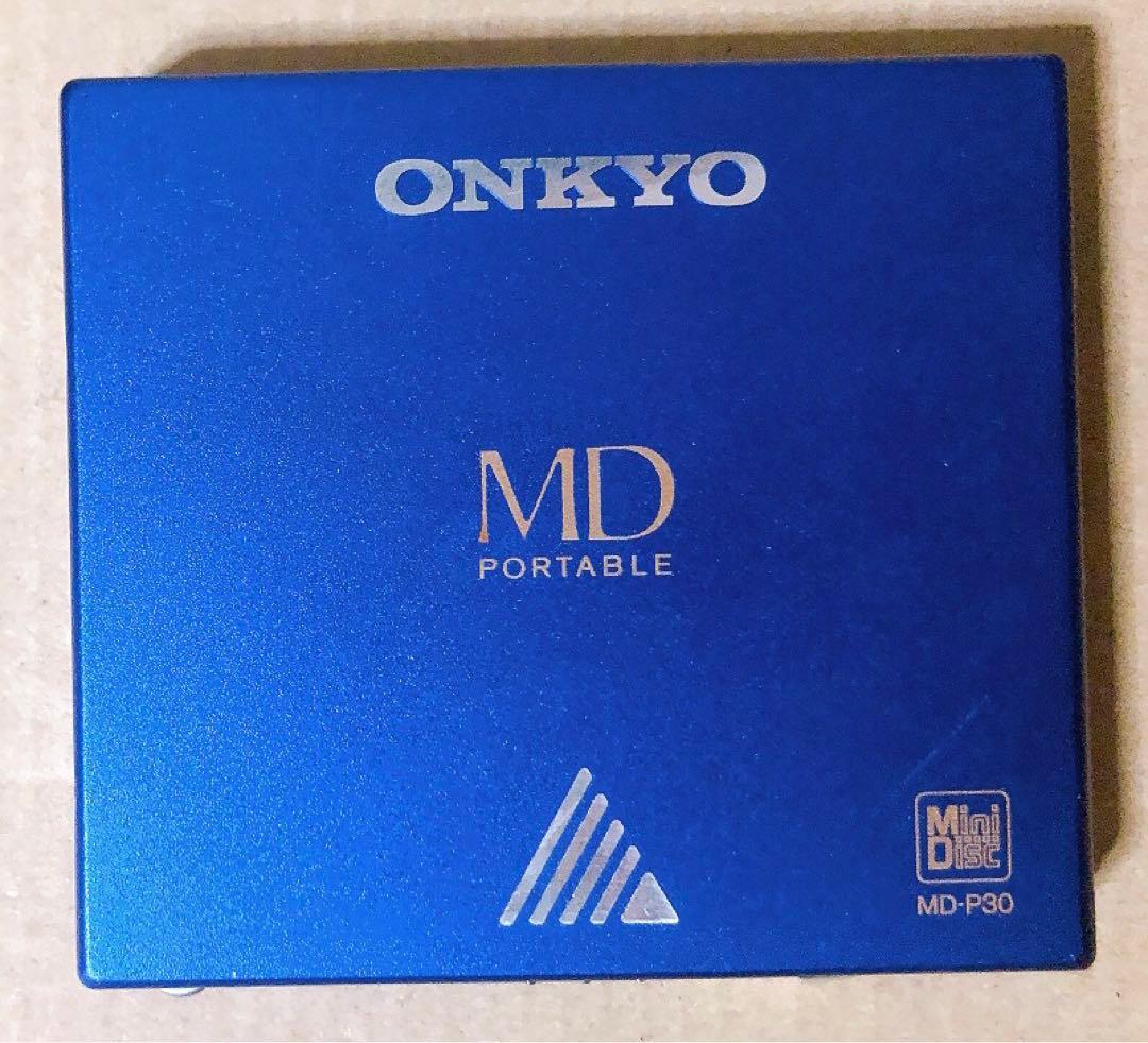 ジャンク　ONKYO ポータブルMDプレーヤー　MD-P30