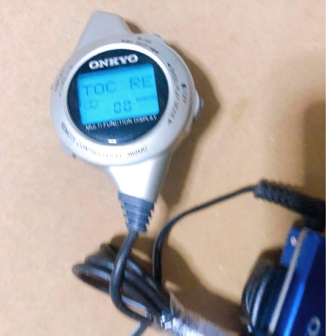 ジャンク　ONKYO ポータブルMDプレーヤー　MD-P30