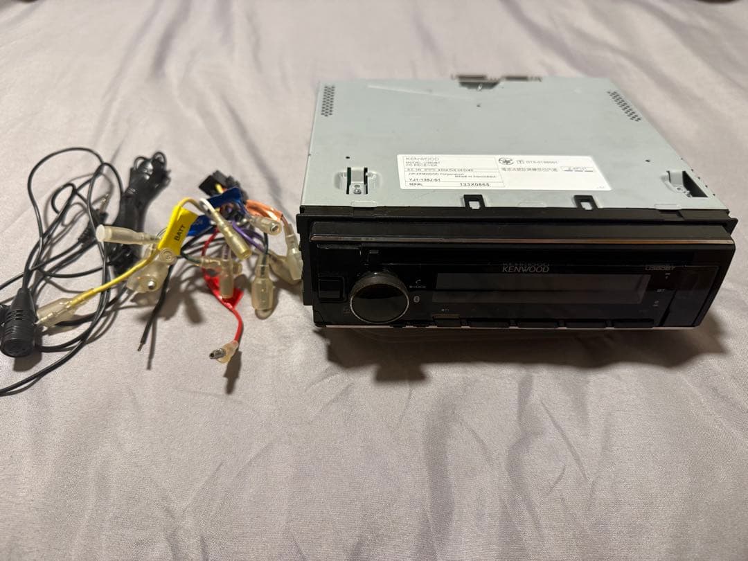 KENWOOD U380bt Bluetoothオーディオ 1din