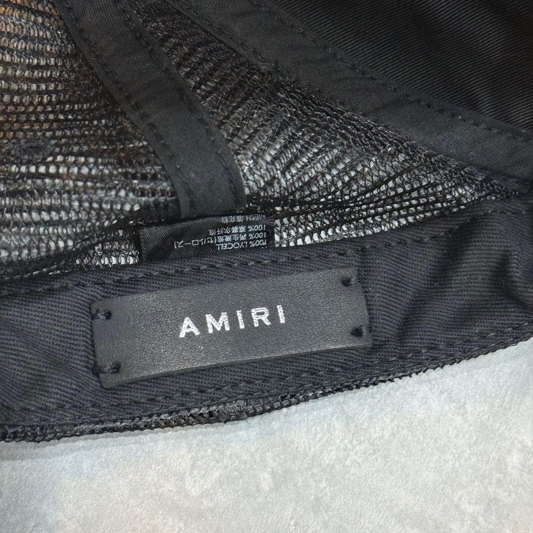 ゆ*ま様 【300円オークション】AMIRI MA TRUCKER HAT CA