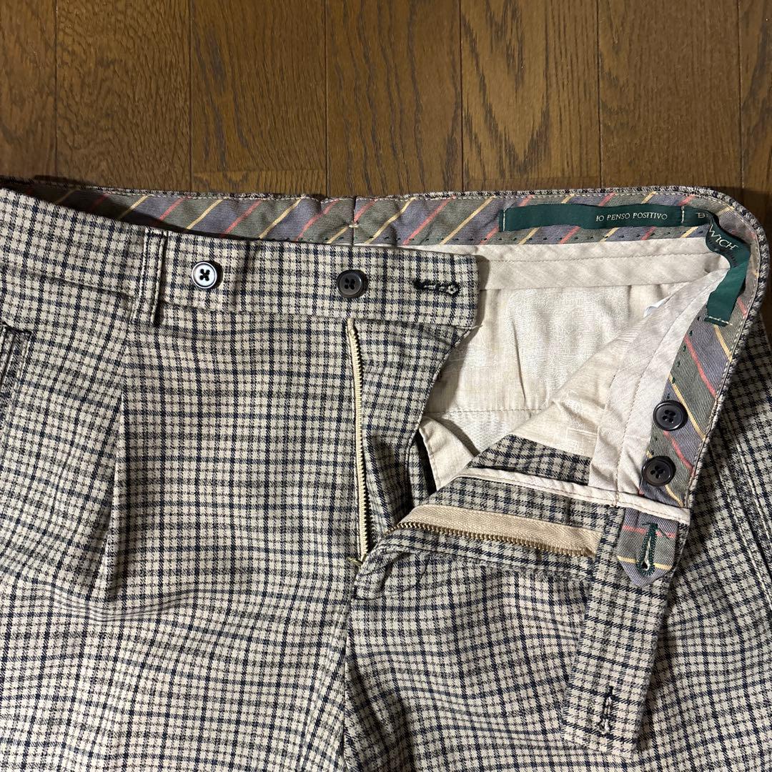 ⭐️【未使用】BERWICHコットンパンツ 46 イタリア製PTトリノ