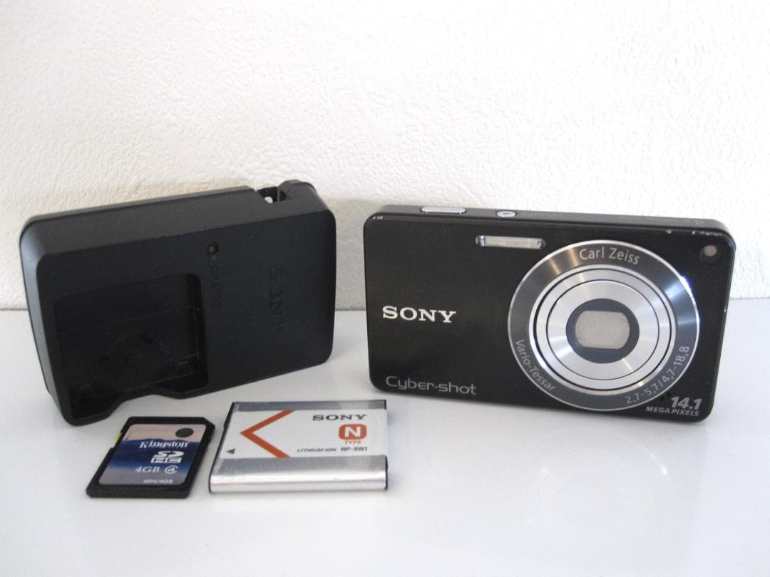 ★美品★ Sony DSC-W350 ソニー デジタルカメラ 動作OK 液晶無傷