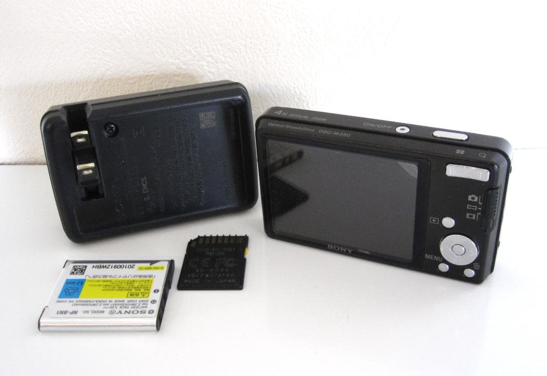 ★美品★ Sony DSC-W350 ソニー デジタルカメラ 動作OK 液晶無傷