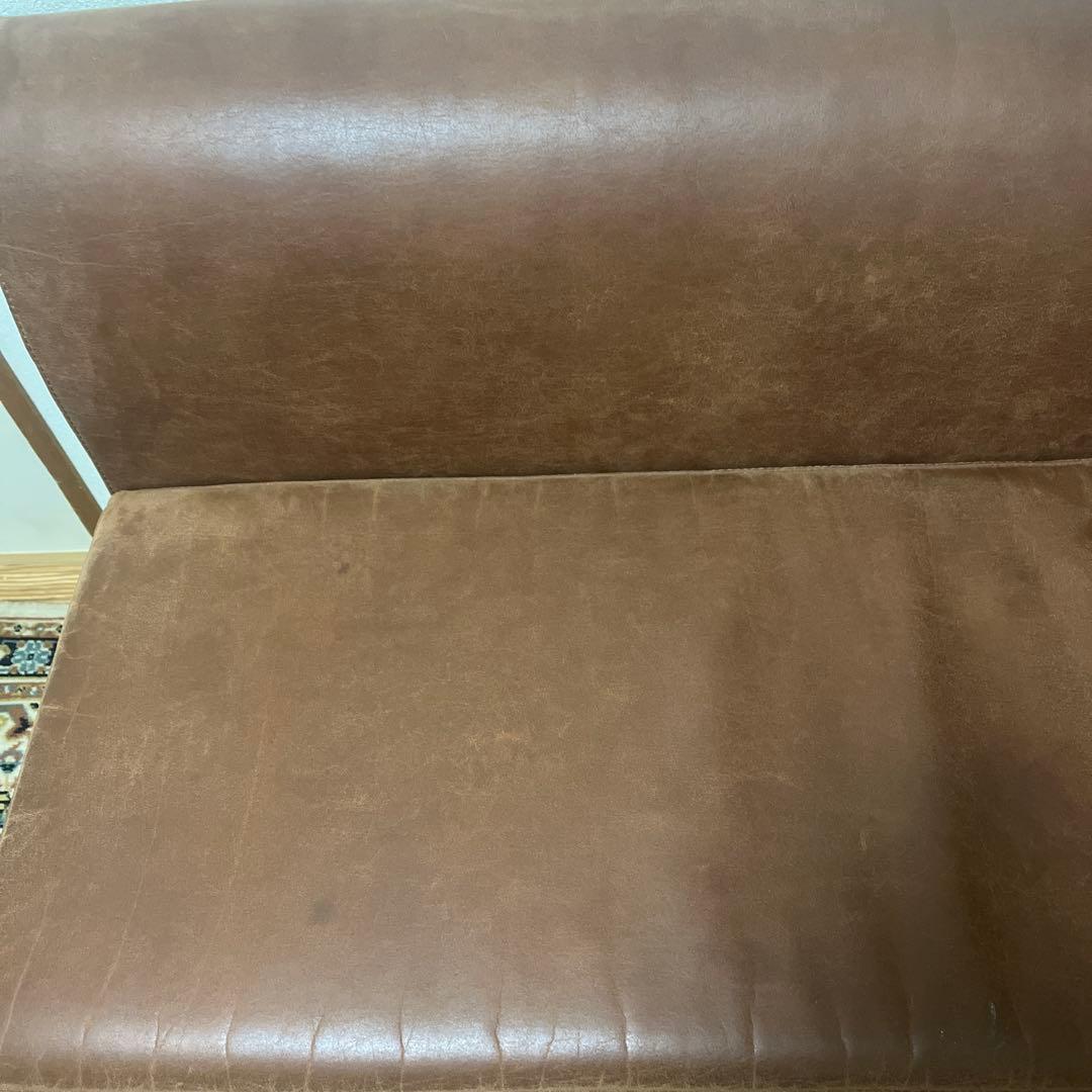 関家具　ソファ　ブラウン　アンティーク　ヴィンテージ　アイアン　COMFORM