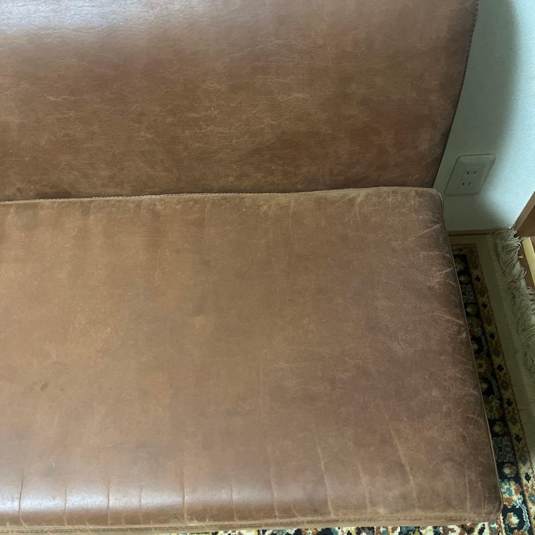 関家具　ソファ　ブラウン　アンティーク　ヴィンテージ　アイアン　COMFORM