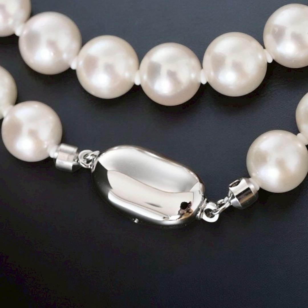 【最高峰】花珠　真珠　アコヤ　パール　ネックレス　大珠　8.5ミリ　鑑別書