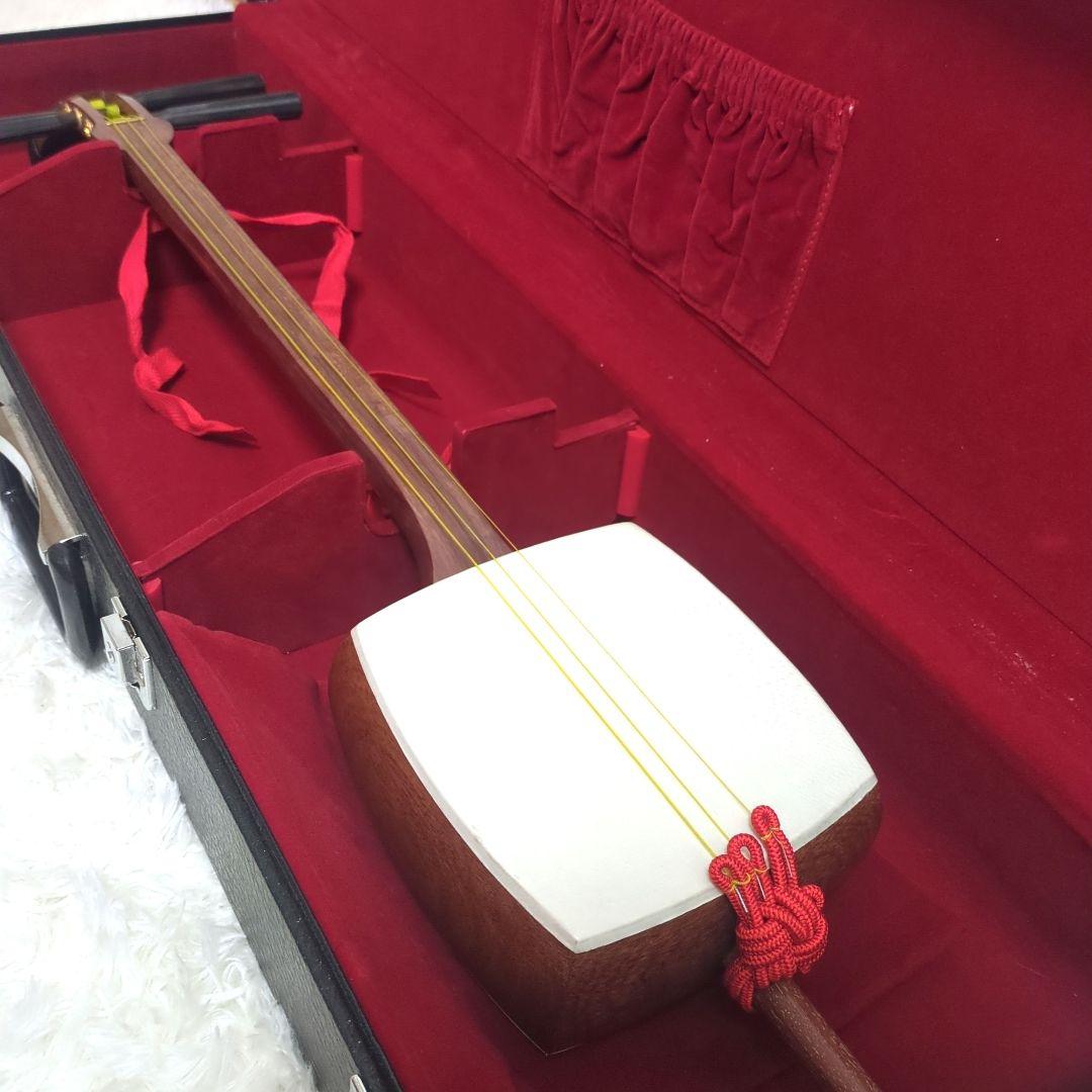 和胡弓　本体　弓　ハードケース　付属品付