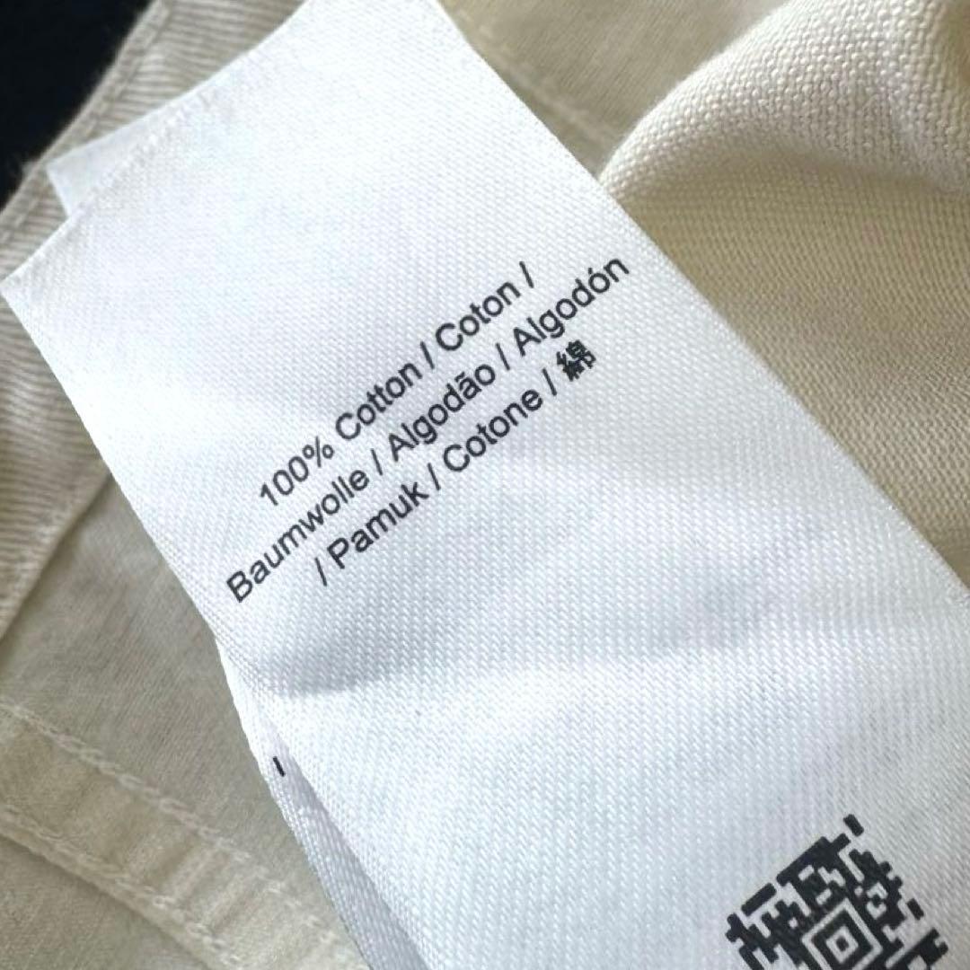 Fred Perry フレッドペリー ツイル オーバー シャツ Ecru L