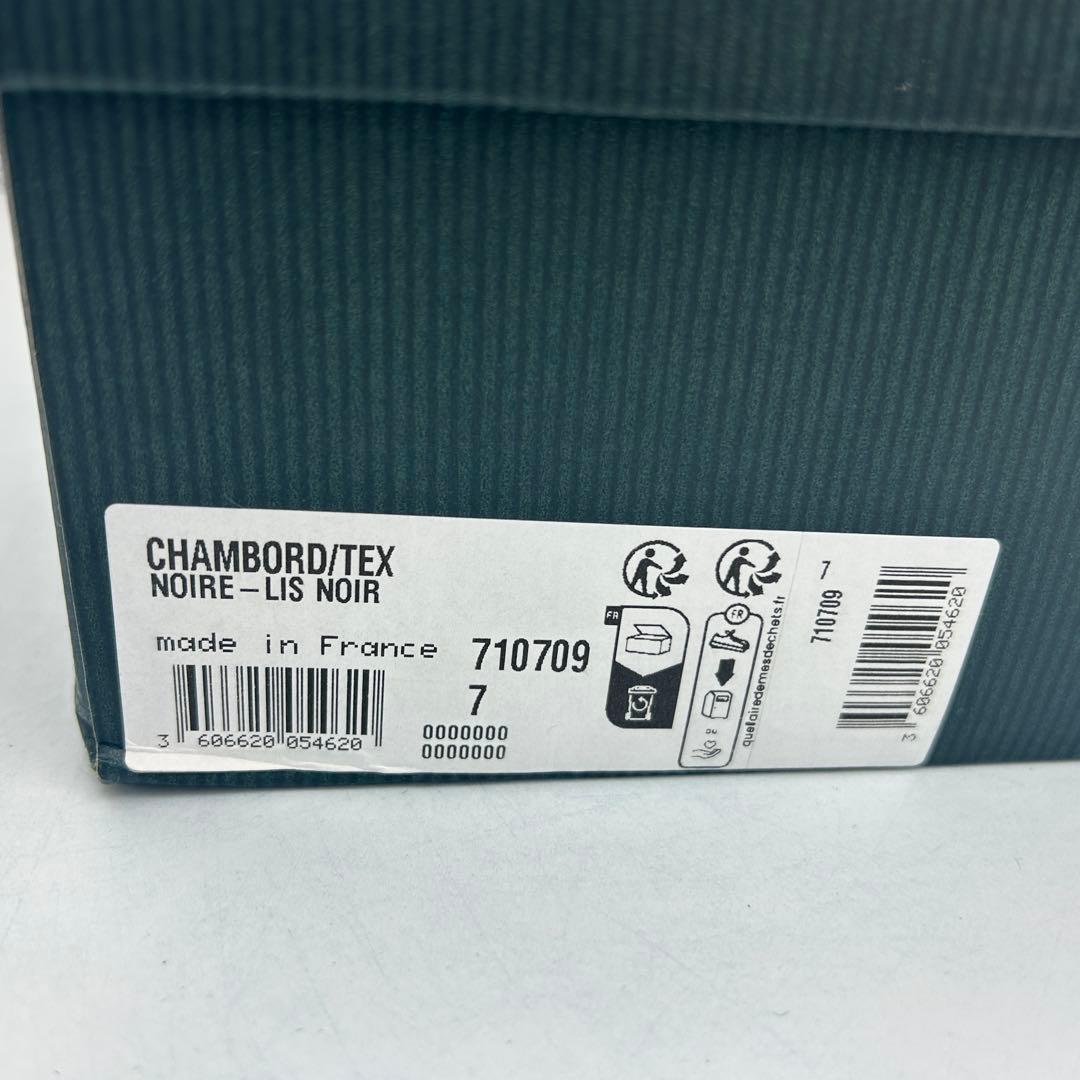 【定番】パラブーツ　シャンボードUK7　ブラック