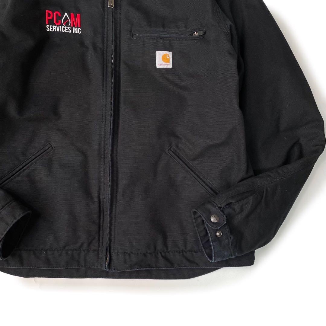 Carhartt デトロイトジャケット ブラック ブランケットライナー L