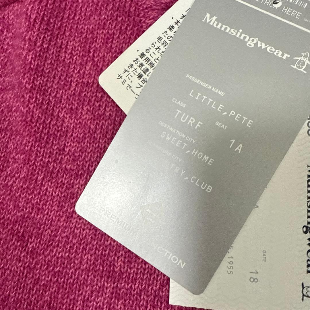 新品　Munsing Wear マンシングウェア　レディースセーター　L