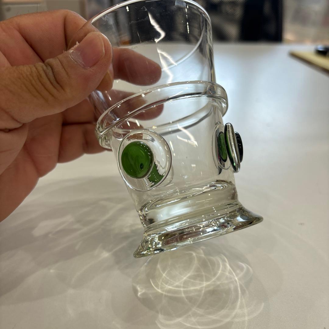 N10073 船木倭帆　作　プラントグラス　吹きガラス　Shizu