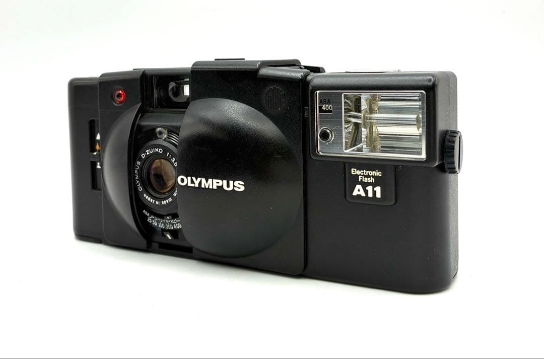 【完動品 美品】OLYMPUS XA2 A11 ケース 取扱説明書付き 希少