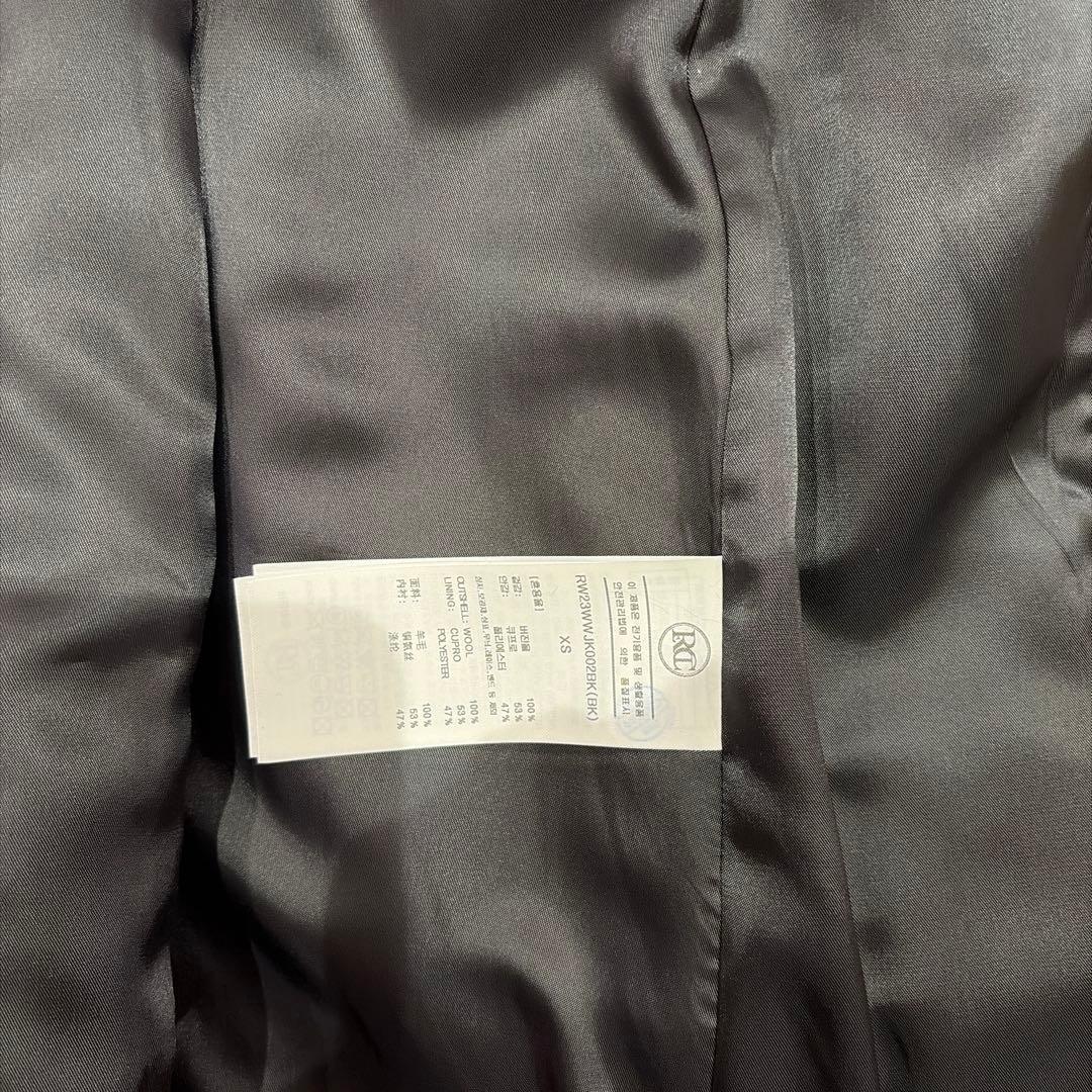 未使用‼️RECTO ブラック テーラードジャケットXS