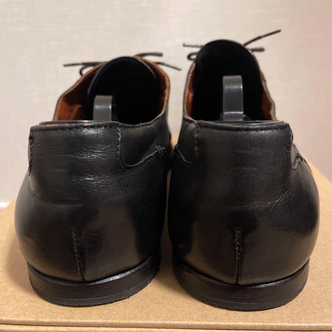 良品 ブッテロ BUTTERO B2192 ドレスシューズ ブラックレザー 42