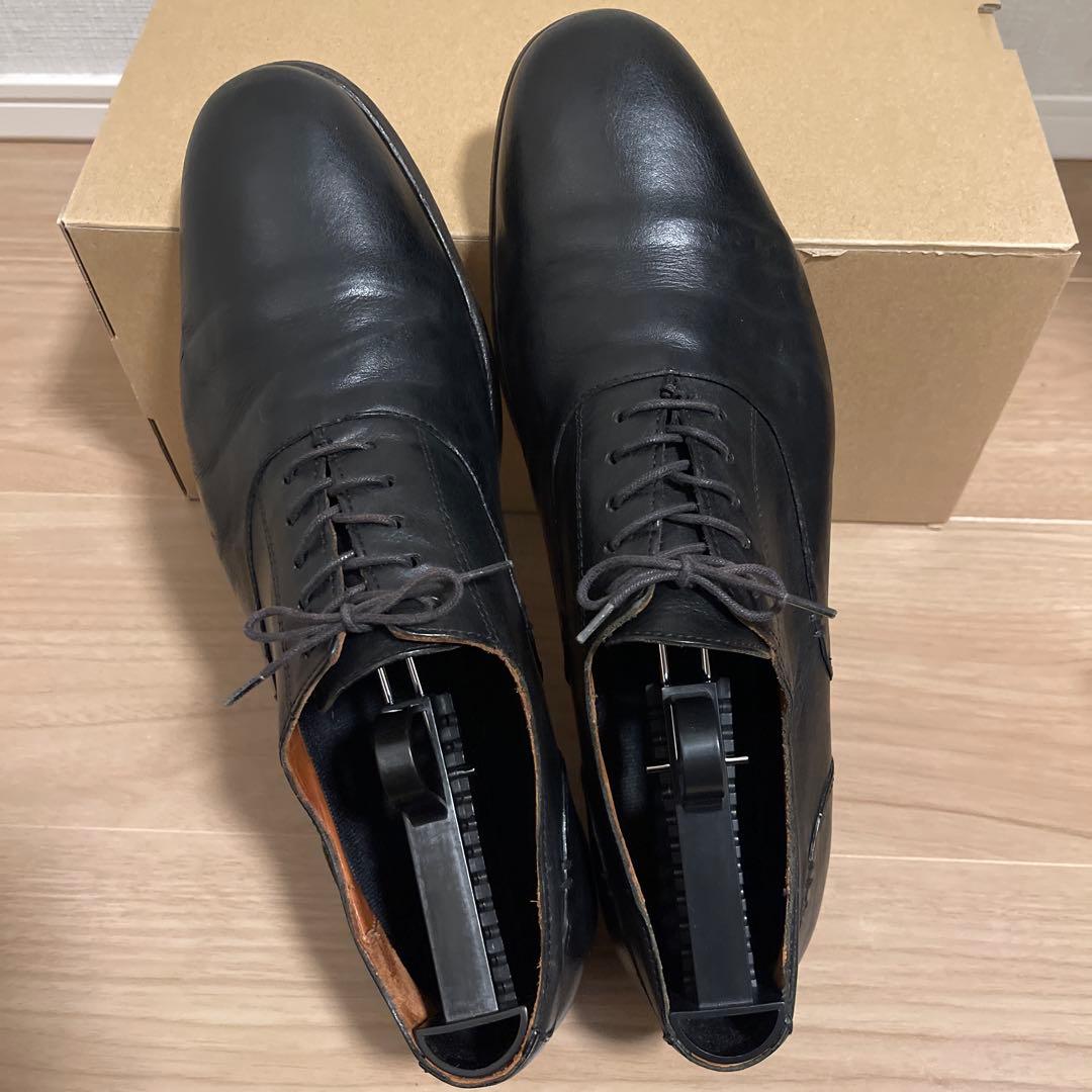 良品 ブッテロ BUTTERO B2192 ドレスシューズ ブラックレザー 42