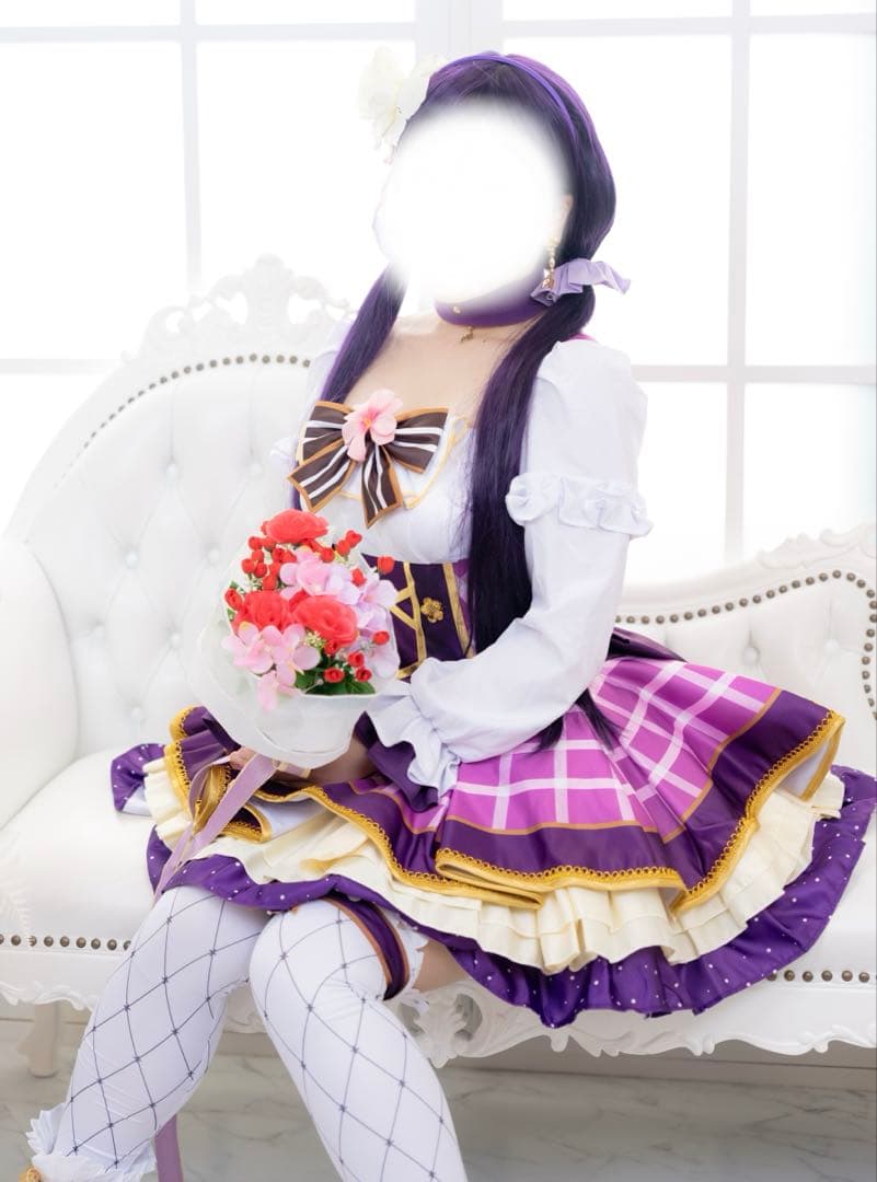 【靴付き】ラブライブ　東條希　フラワーブーケ　コスプレ　衣装　M