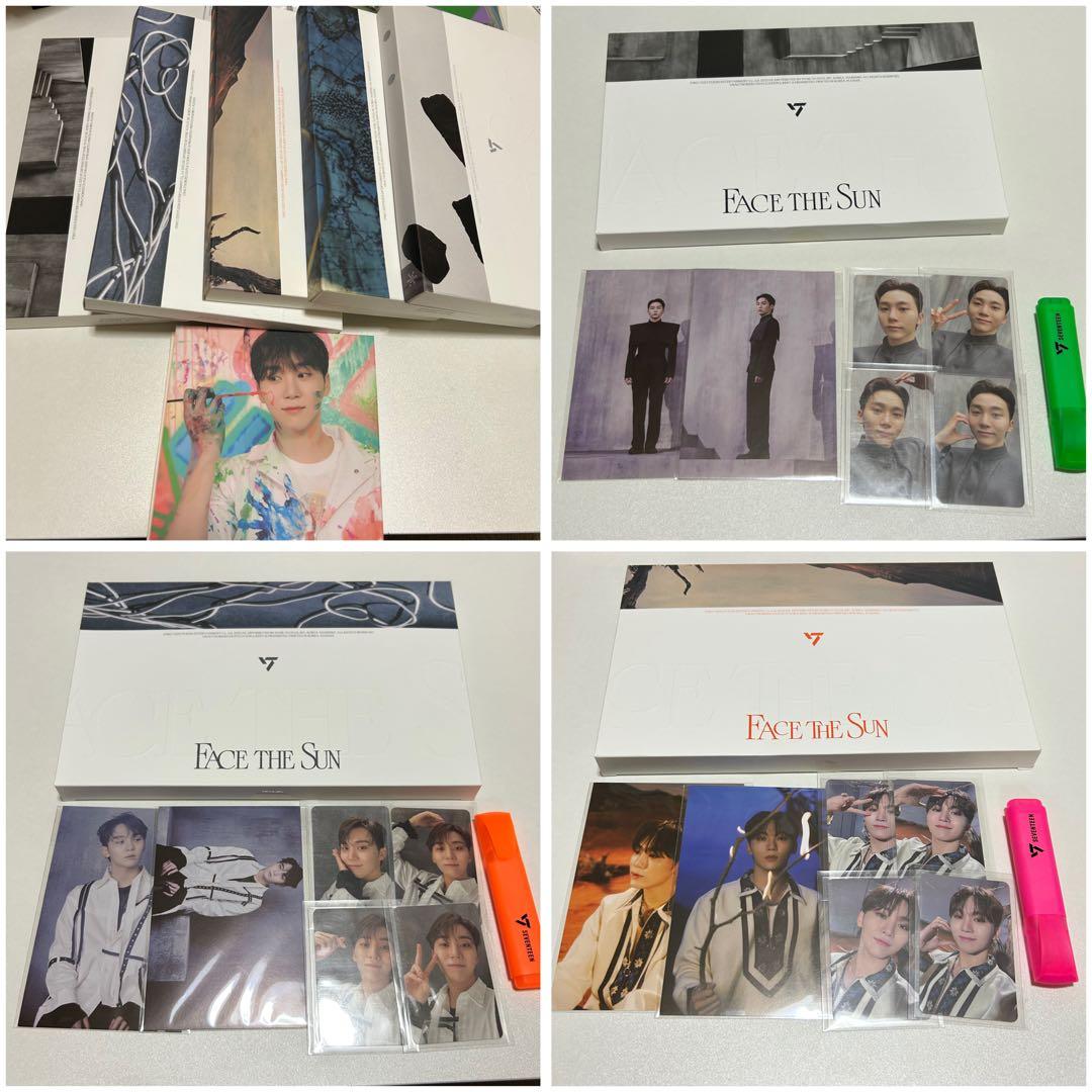 seventeen アルバム CD トレカ 特典 まとめ売り スングァン