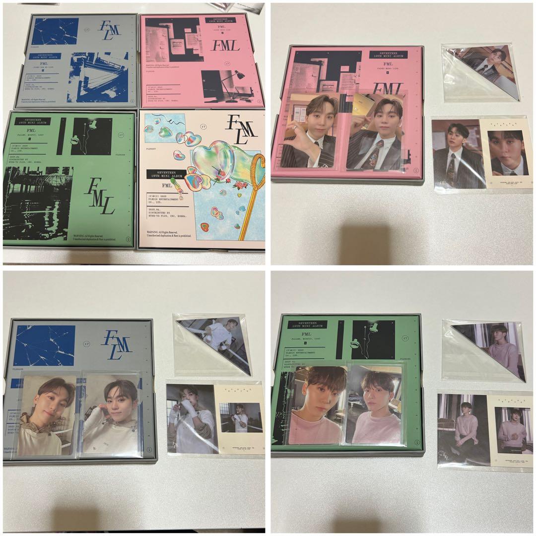 seventeen アルバム CD トレカ 特典 まとめ売り スングァン