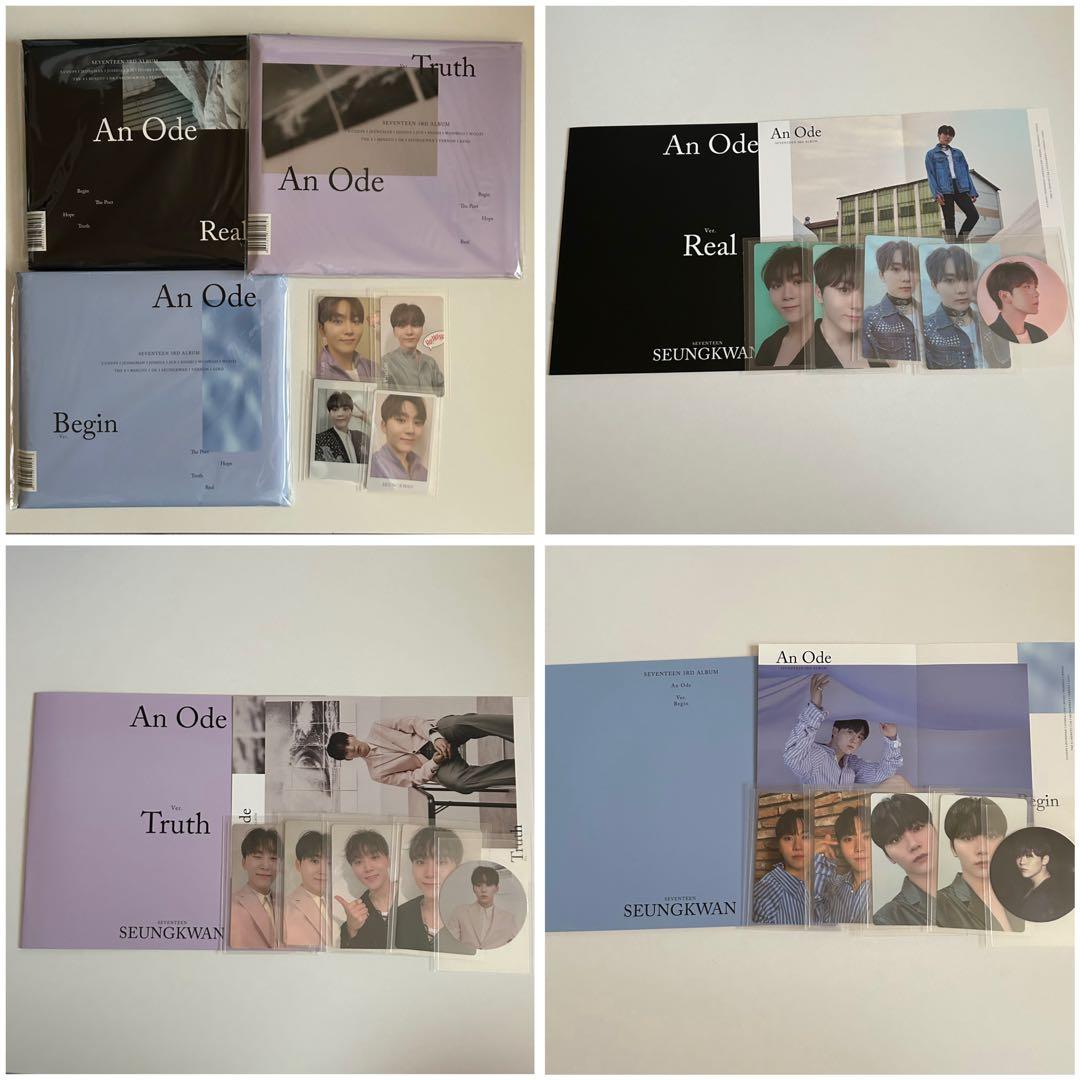 seventeen アルバム CD トレカ 特典 まとめ売り スングァン