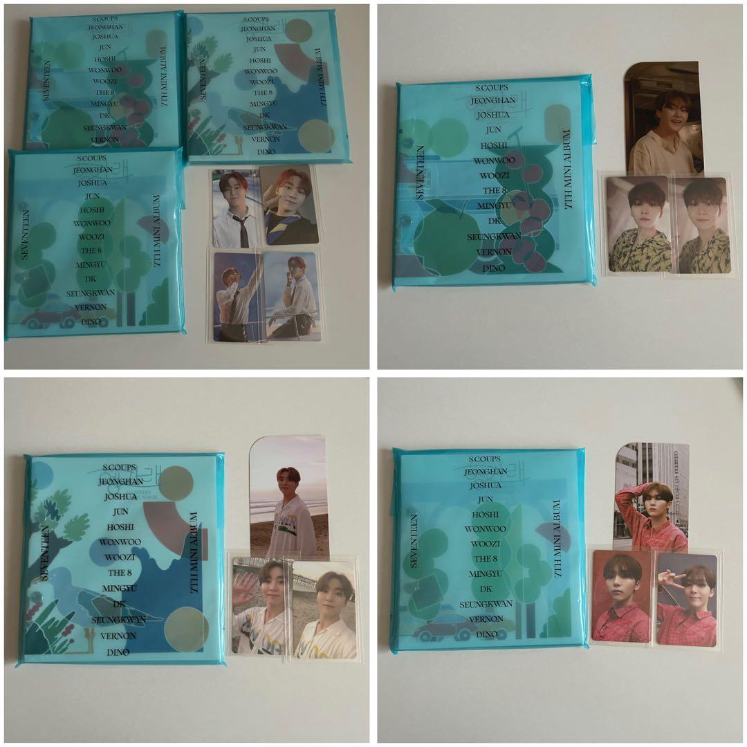 seventeen アルバム CD トレカ 特典 まとめ売り スングァン