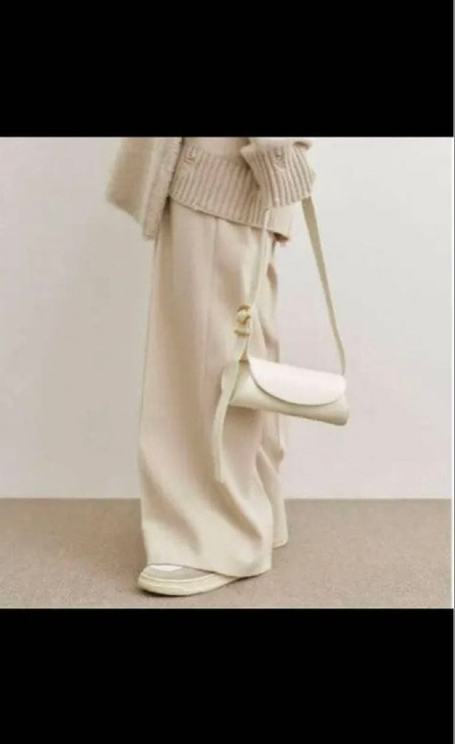 ドゥーズイエムクラス定価38500円 Engagingパンツ オフホワイト 34