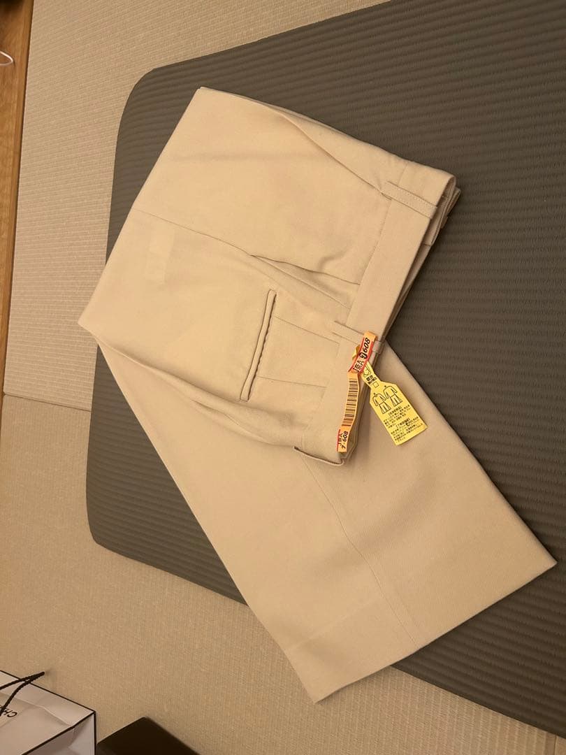 ドゥーズイエムクラス定価38500円 Engagingパンツ オフホワイト 34