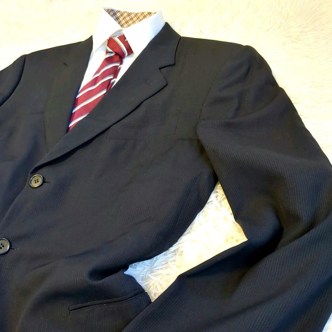 極美品　ジョルジオアルマーニ　セットアップ　4XL位　56　BORGO21　黒