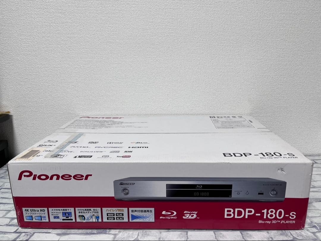 美品　パイオニア　SACD/ブルーレイプレイヤー　BDP-180-S