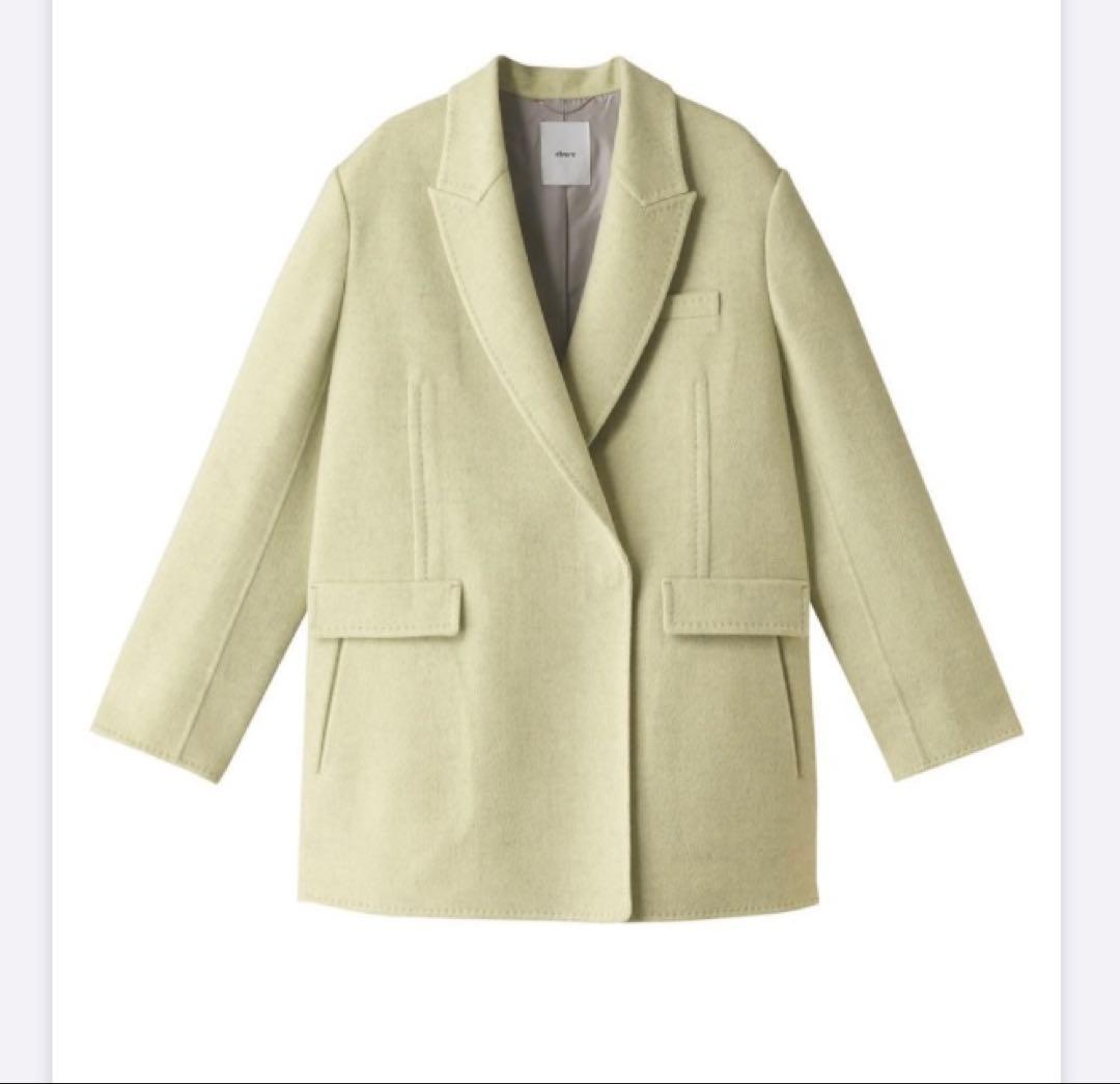 冬セール　タグ付き新品　23AW ebure メランジビーバー 定価12万