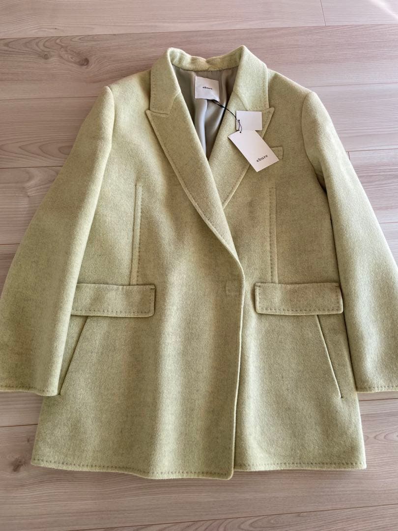 冬セール　タグ付き新品　23AW ebure メランジビーバー 定価12万